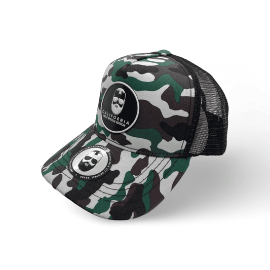 Gorra California Trucker Unisex / Camuflaje