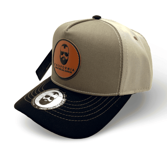 Gorra California Unisex / Negra Beige