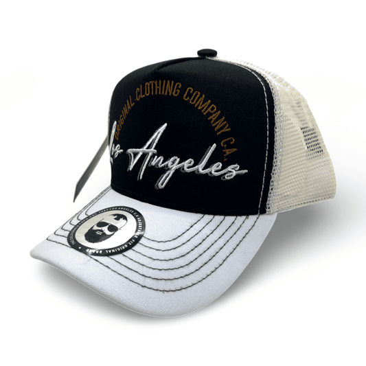 Gorra California Trucker Unisex / Negra, Gris, Beige