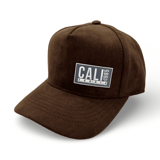 Gorra California Unisex / Café de gamuza