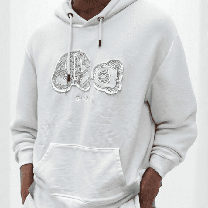 Hoodie color blanco