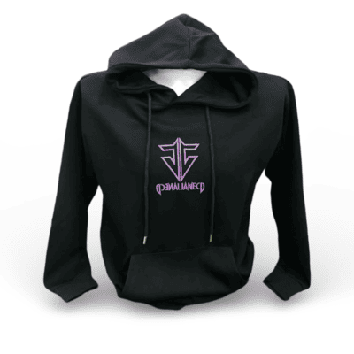 Hoodie Over Size Color Negro